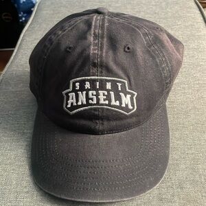 Saint Anselm College Baseball Hat - navy blue - never worn tags removed